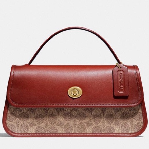 COACH Turnlock Clutch & Crossbody